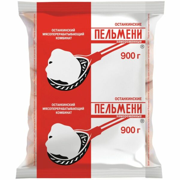 Пельмени ОМПК Останкинские 900г