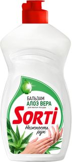 Бальзам Sorti с алоэ вера для мытья посуды 450г