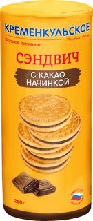 Печенье Кременкульское Сказ от Марии с какао начинкой 250г