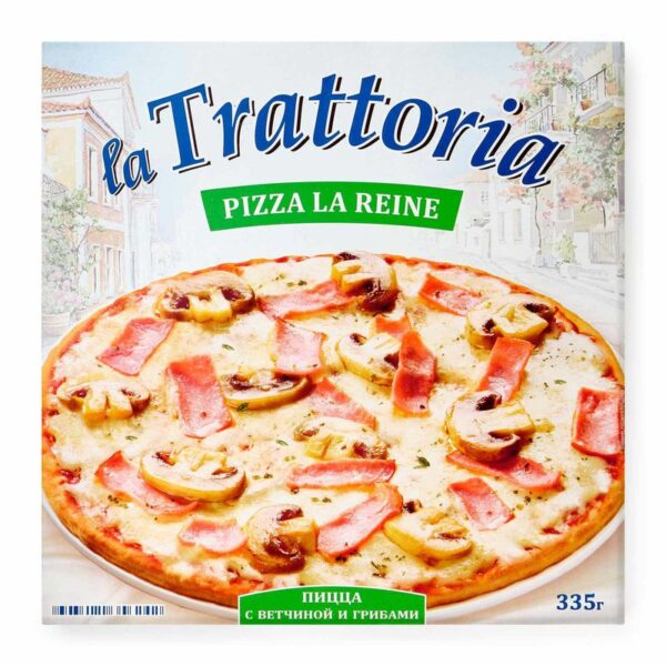 Пицца Caesar la Trattoria c ветчиной и грибами 335г