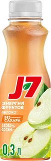 Сок J7 Яблоко осветленный 0.3л