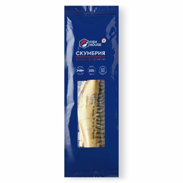 Скумбрия Fish House кусочки холодного копчения, 300г