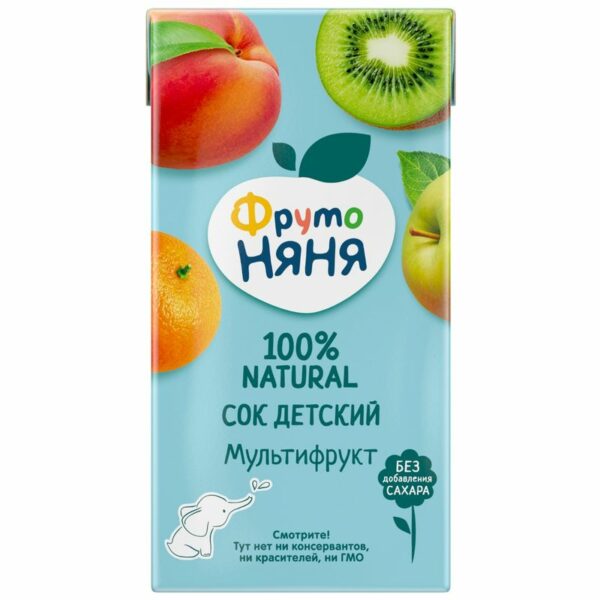 Сок ФрутоНяня Мультифрукт 0.5л