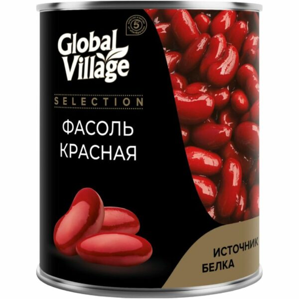 Фасоль красная Global Village 400г