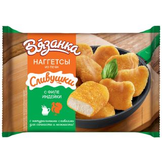 Наггетсы Вязанка с индейкой замороженные 250г
