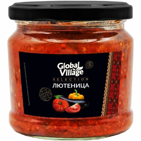 Лютеница Global Village Selection домашняя 360г