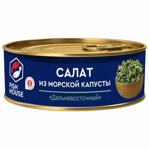 Салат Fish House Дальневосточный из морской капусты 220г
