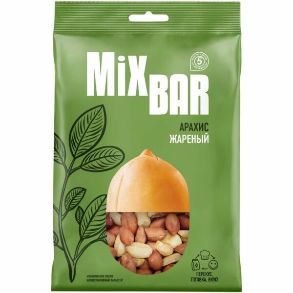 Ядра Mixbar арахиса жареные 200г