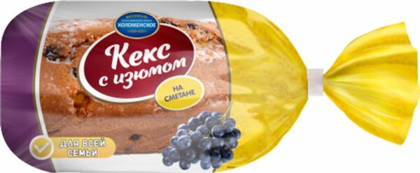 Кекс Мастер Пироговъ с изюмом 400г