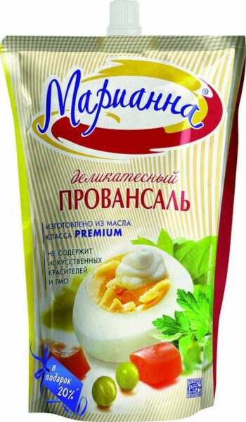 Соус майонезный Марианна Провансаль 25% 750мл