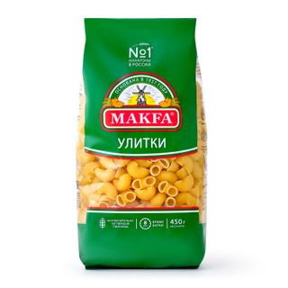 Макароны Makfa улитки 450г