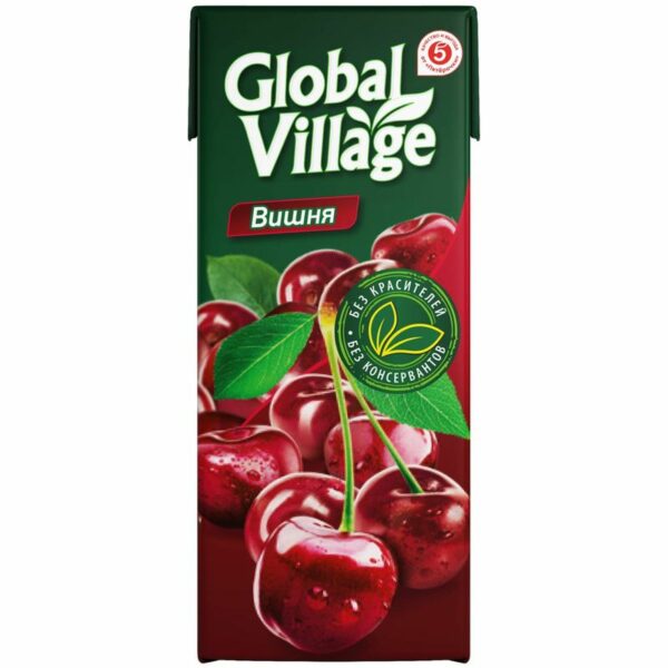 Нектар Global Village вишня 200мл
