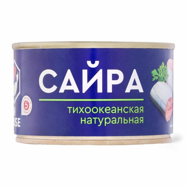 Сайра Fish House тихоокеанская натуральная 240г