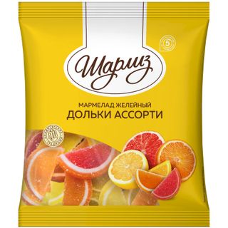 Мармелад Шарлиз Ассорти дольки желейный 300г
