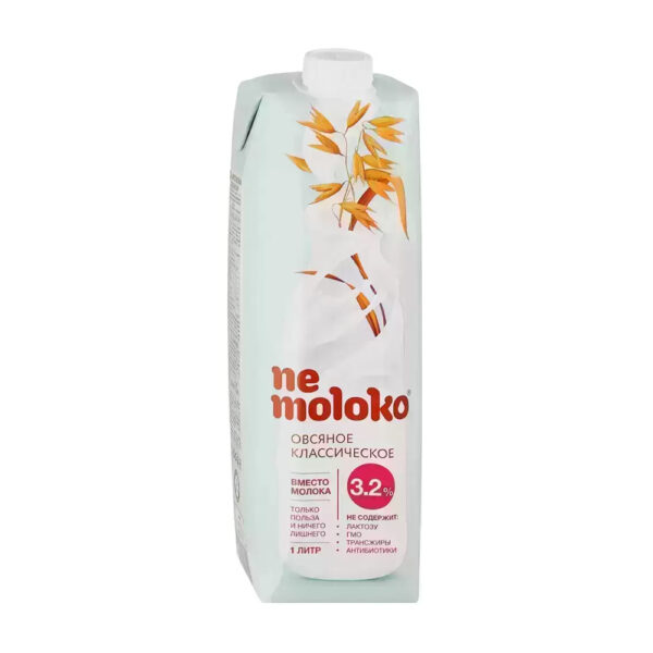 Напиток Овсяный Nemoloko Классический 3,2% 1л