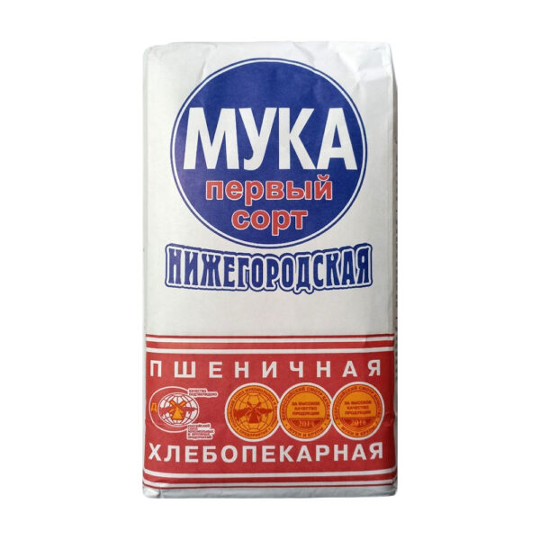 Мука Пшеничная Нижегородская Первый Сорт 2кг