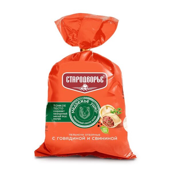 Пельмени Стародворье Отборные с Говядиной и Свининой 900г