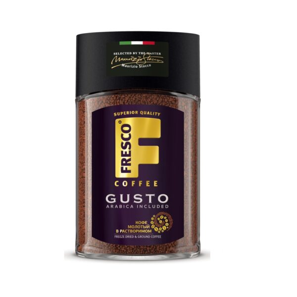 Кофе Растворимый Fresco Gusto Arabica Included 95г Стекло