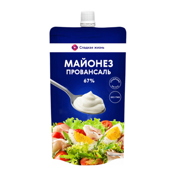 Майонез Провансаль 67% 400мл Сладкая Жизнь