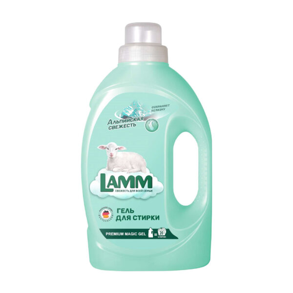 Средство Жидкое для Стирки Lamm Альпийская Свежесть 1,3л