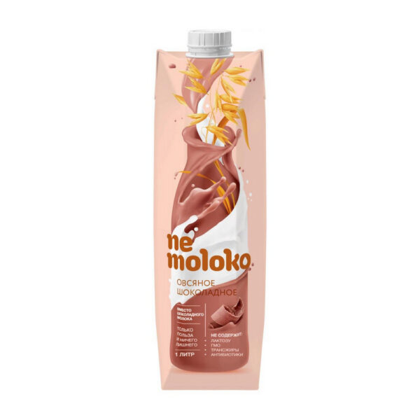 Напиток Овсяный Nemoloko Шоколадный 1л