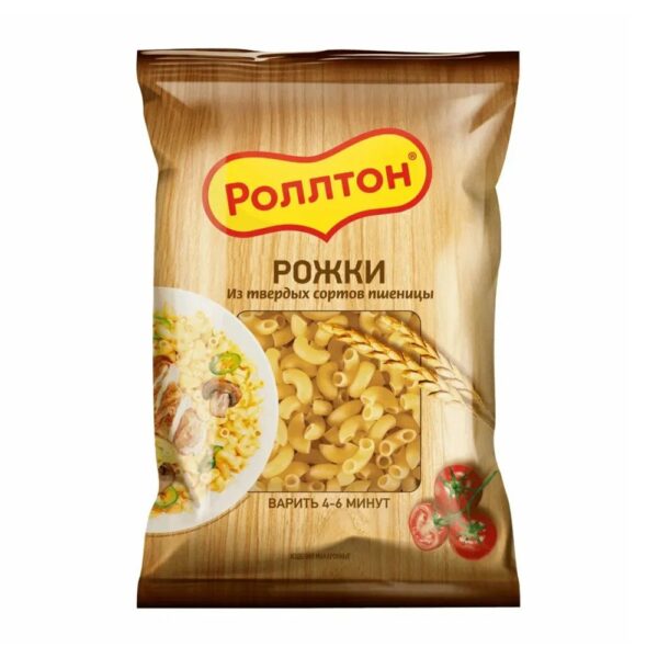 Макаронные Изделия Роллтон Рожки 400г