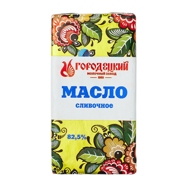 Масло Сливочное Городецкое Традиционное 82,5% 180г