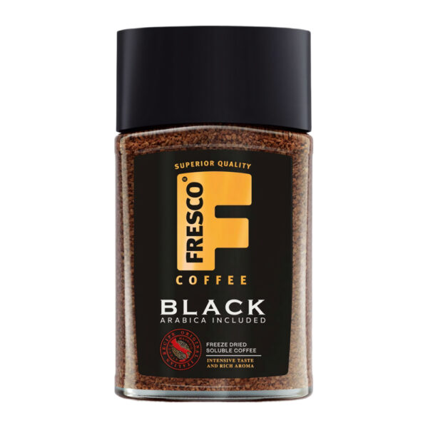 Кофе Растворимый Fresco Black Arabica Included 190г Стекло