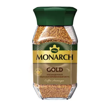 Кофе Растворимый Monarch Gold 190г Стекло