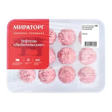 Тефтели Мираторг Любительские 240г