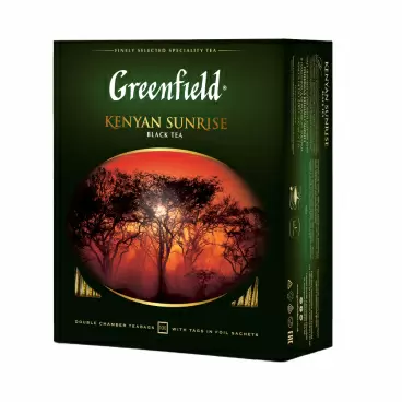 Чай Черный Greenfield Kenyan Sunrise 100 Пакетиков