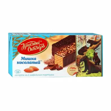 Торт Мишка Косолапый Вафельный 220г