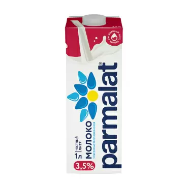 Молоко Parmalat Ультрапастеризованное 3,5% 1л