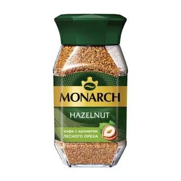 Кофе Растворимый Monarch Hazelnut 95г Стекло