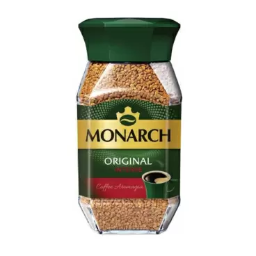 Кофе Растворимый Monarch Original Intense 95г Стекло