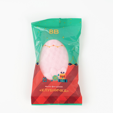 Мыло фигурное "Клубничка"