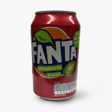Напиток газированный Fanta Strawberry + Kiwi ж/б 330 мл
