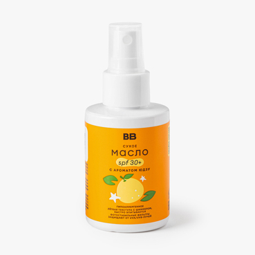 Сухое масло SPF 30+ с ароматом юдзу