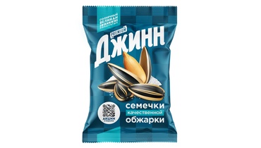 Семена подсолнечника Джинн Солнечный Великан жареные соленые 200 г