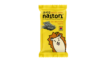 Чипсы Naitori из морских водорослей со вкусом сыра 3 г