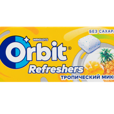 Жевательная резинка Orbit Тропик 16 г