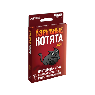 Настольная игра Мир хобби Взрывные котята Дуэль