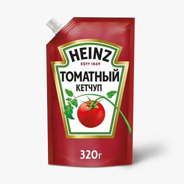Кетчуп Heinz Томатный дой-пак 320 г