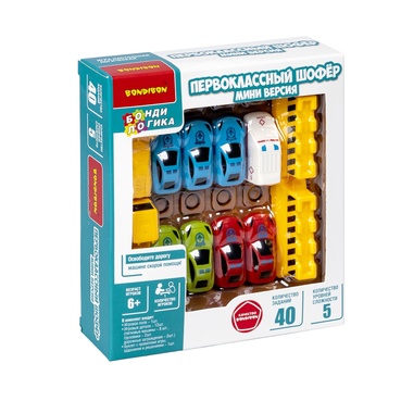 Логическая игра Bondibon БондиЛогика Первоклассный шофер мини-версия
