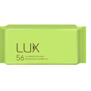 Салфетки влажные LUX универсальные 56 шт