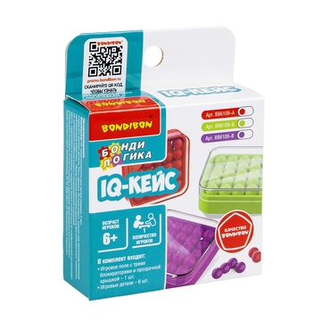 Настольная игра Bondibon IQ-кейс зеленый