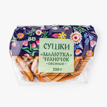 Сушки "Малютка" челночок овсяные