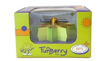 Сувенир Funberry toys 3D Елка-звезда складная цветная