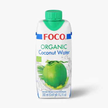 Вода кокосовая Foco Organic без сахара 330 мл