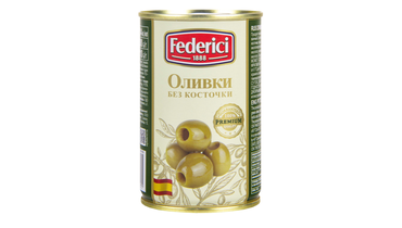 Оливки Federici без косточки 300 г
